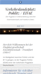 Mobile Screenshot of flugplatz-edae.com